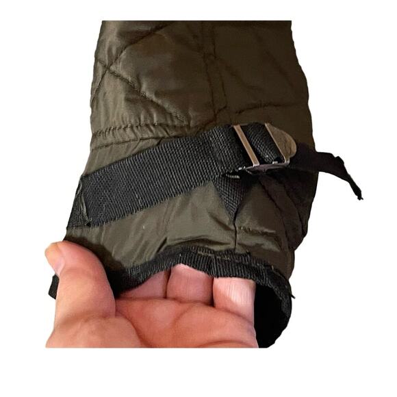 Zara man Utility GorpCore Jacket Small Green Quilted Faux Suede Elbow Patches - Picture 4 of 10